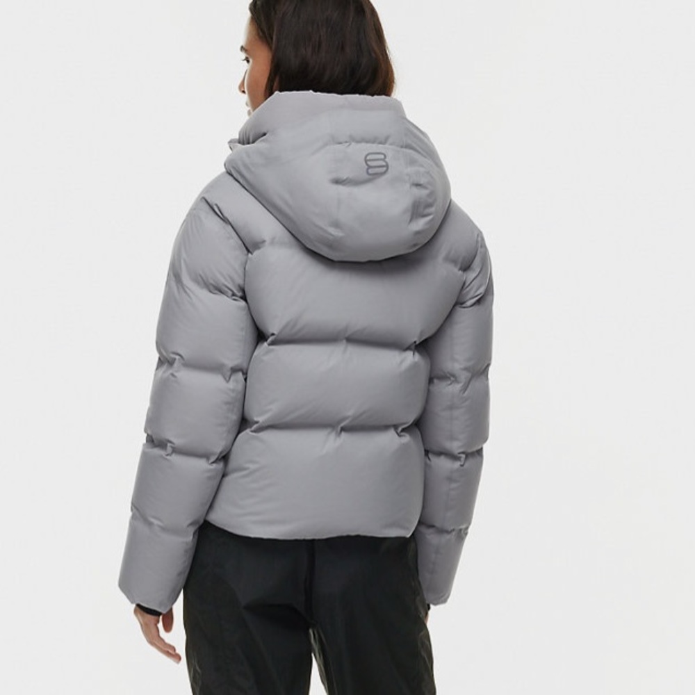 Marble Grey Superpuff Aritzia Jacket - Picture 2 of 3